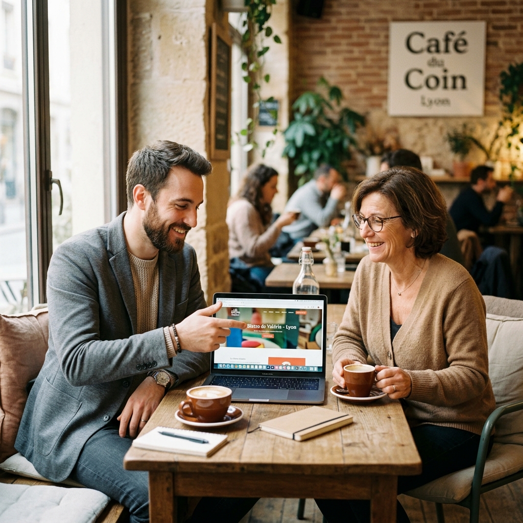 Collaboration locale et humaine avec l'agence Gralypho